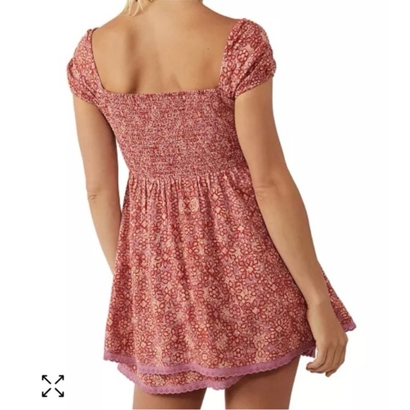 Free People Tabitha Mini Dress Petal Combo - Picture 3 of 8